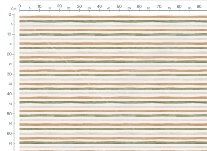 Tissu Imprimé Rayures Couleurs d'automne, 11 tissus au choix – Image 3