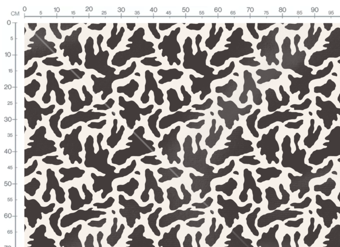 Tissu Imprimé Animal Blanc et Noir, 11 tissus au choix – Image 3