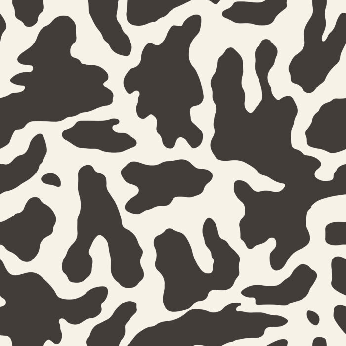 Tissu Imprimé Animal Blanc et Noir, 11 tissus au choix