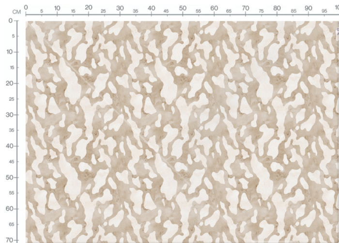 Tissu Imprimé Animal Creme Aquarelle, 11 tissus au choix – Image 3