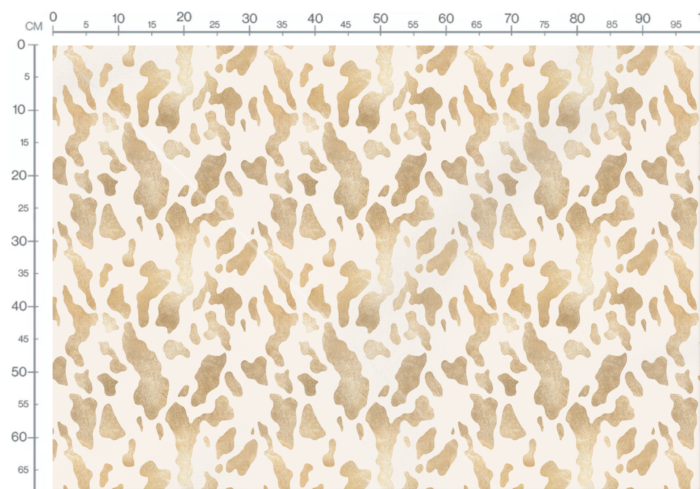 Tissu Imprimé Animal Creme Gold, 11 tissus au choix – Image 3