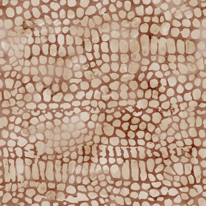 Tissu Imprimé Animal Crocodile Aquarelle, 11 tissus au choix