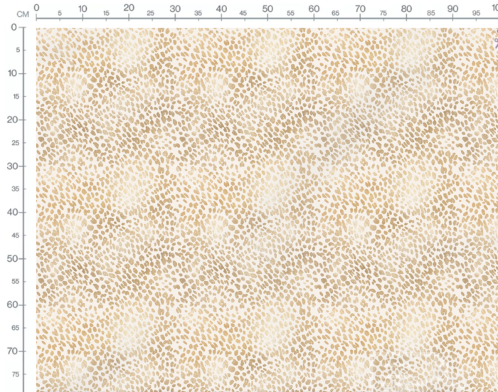 Tissu Imprimé Animal Guepard Beige Gold, 11 tissus au choix – Image 3