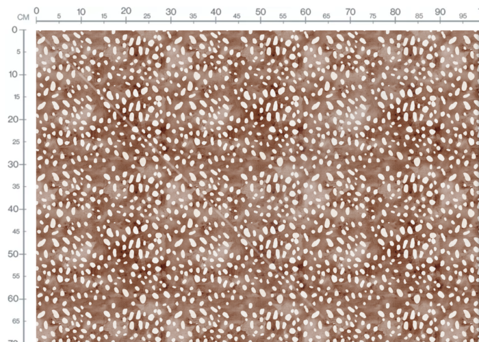 Tissu Imprimé Animal Latte Aquarelle, 11 tissus au choix – Image 3