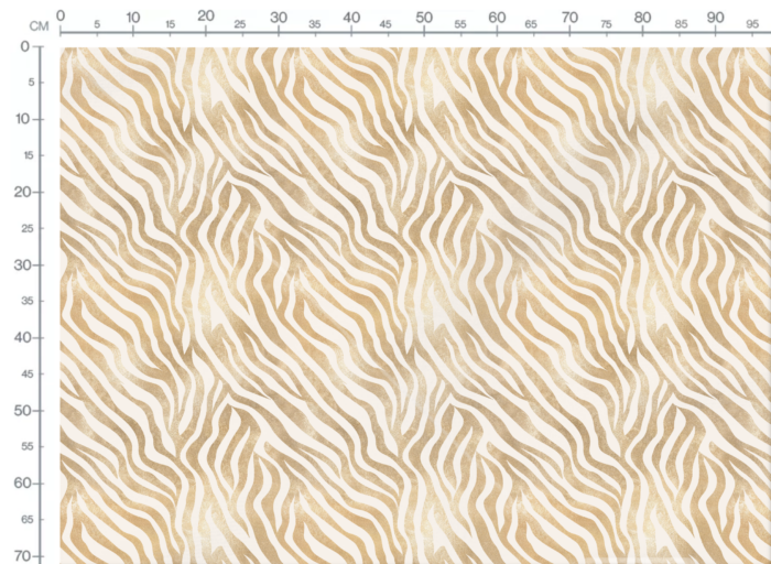 Tissu Imprimé Animal Tigre Gold, 11 tissus au choix – Image 3