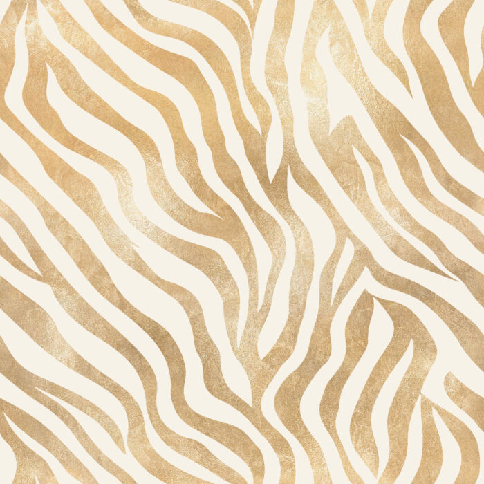 Tissu Imprimé Animal Tigre Gold, 11 tissus au choix