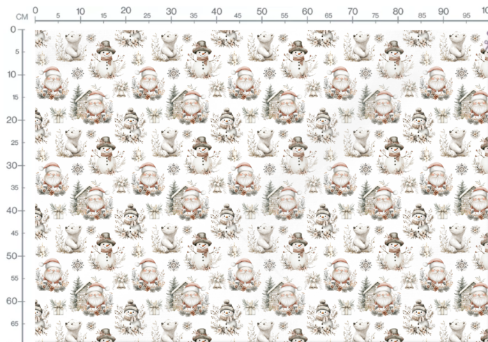 Tissu Exclusif Boho Noel, 11 tissus au choix – Image 2