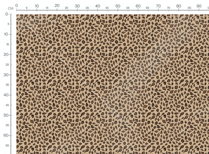 Tissu Imprimé Leopard Feuilles, 2 coloris et 11 tissus au choix – Image 3