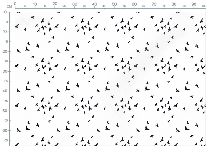 Tissu Imprimé Oiseaux Liberté, 3 coloris et 11 tissus au choix – Image 3