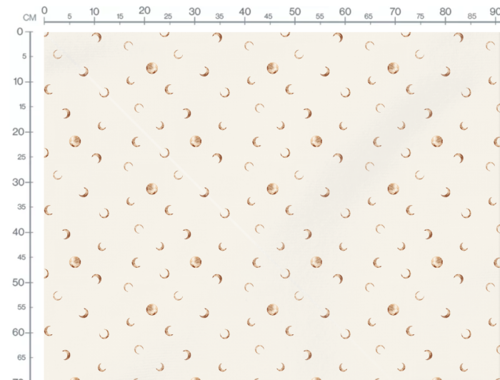 Tissu Imprimé Pleine Lune, 2 coloris et 11 tissus au choix – Image 3