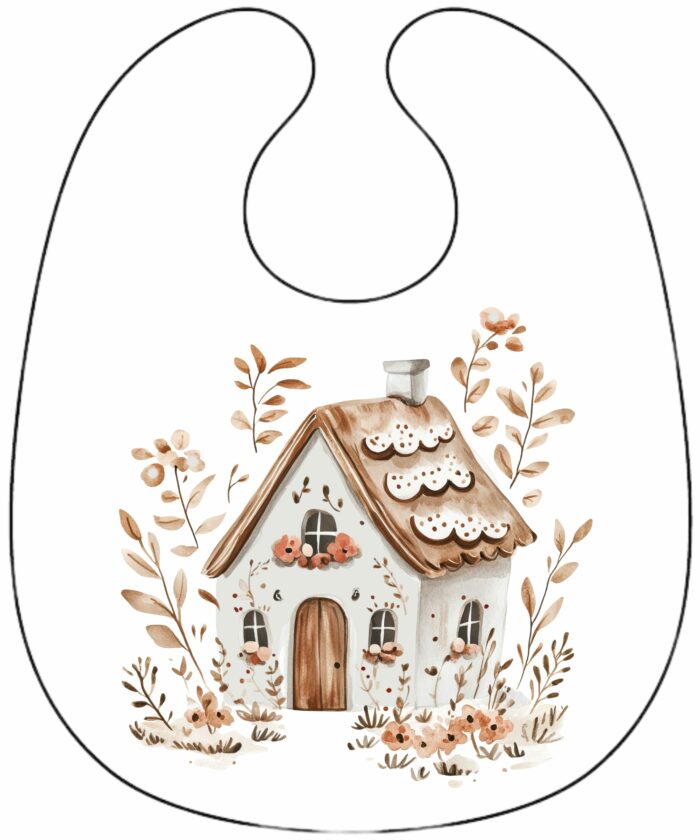 Panneau Bavoir de Noel Boho Maison