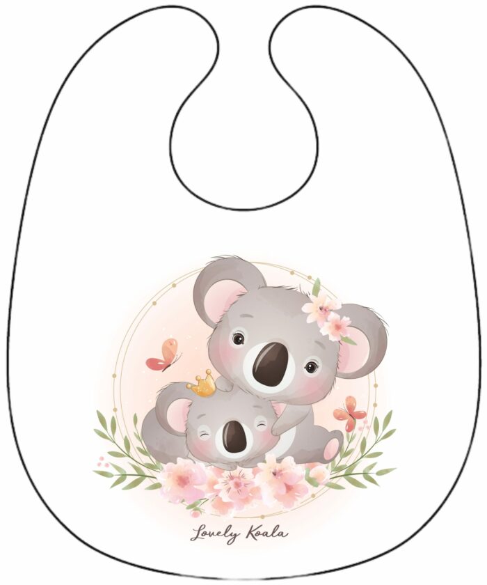 Panneau Bavoir Lovely Koala Bebe