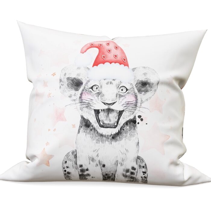 Panneau Coussin Savane Noel, 50 cm x 50 cm, motif au choix
