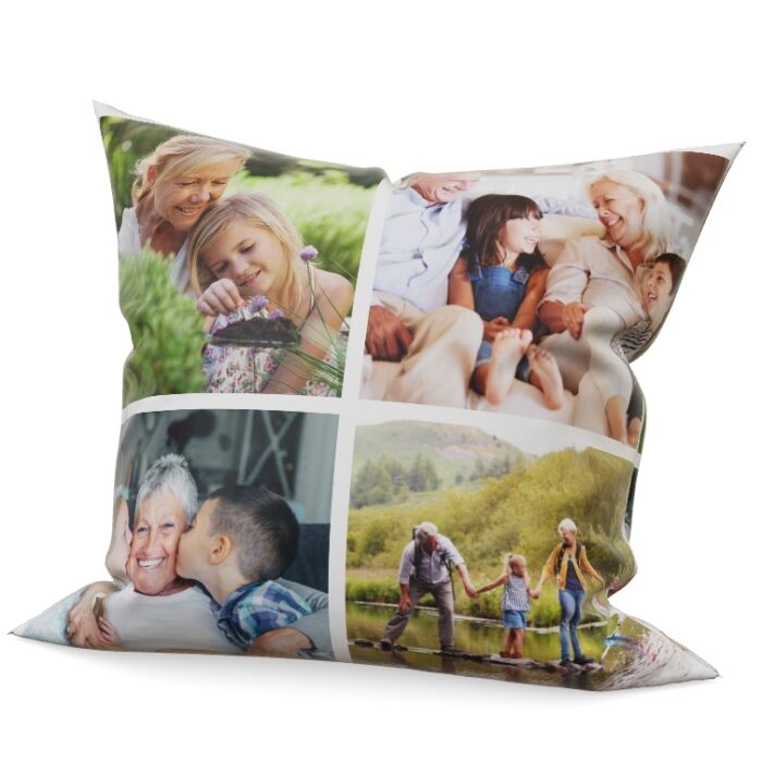 Panneau pour Coussin Photo Personnalisé, 4 photos