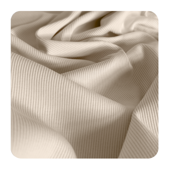Tissu Uni Blanc Perle, type de tissu au choix