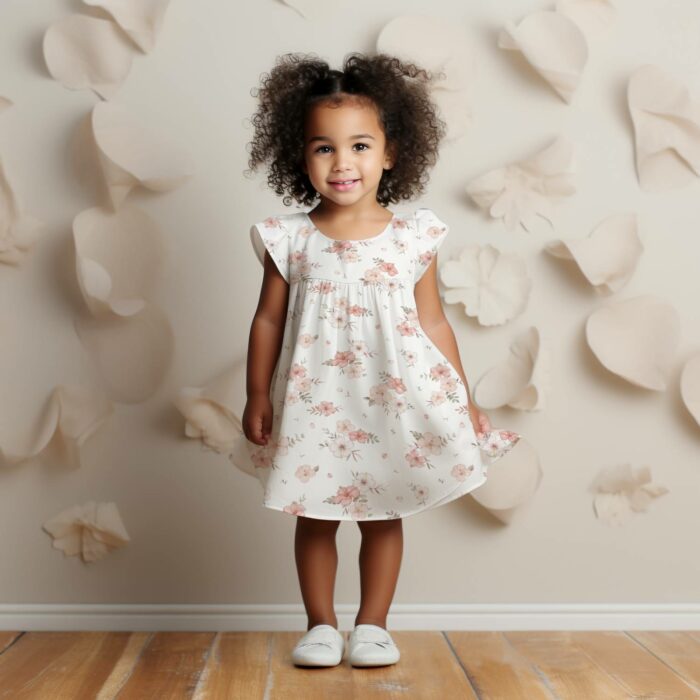 Tissu Imprimé Fleurs Belle Matinée, 6 coloris et 10 tissus au choix – Image 5
