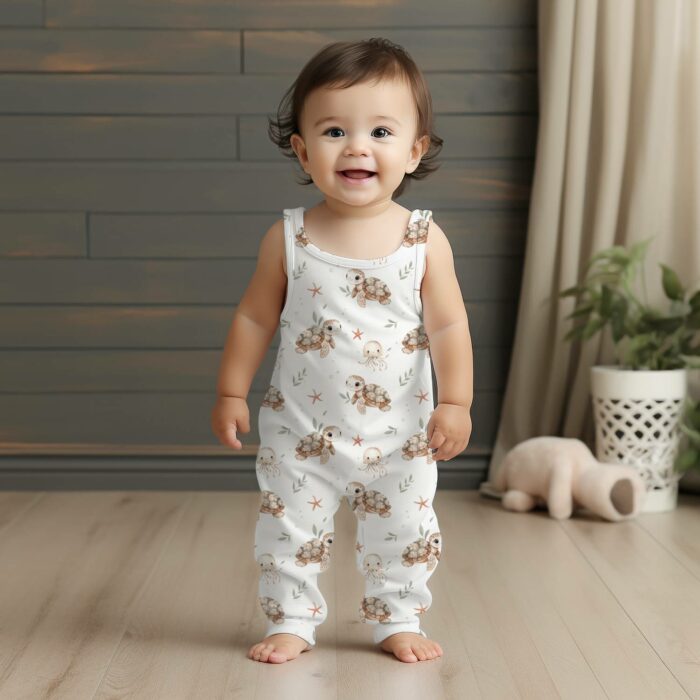 Tissu Imprimé Tortue Fleur Feuille, 10 tissus au choix – Image 3