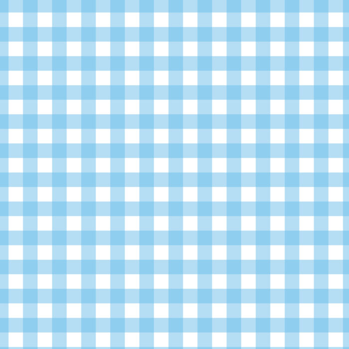 Tissu Imprimé Vichy 32 Bleu Bébé, 10 tissus au choix