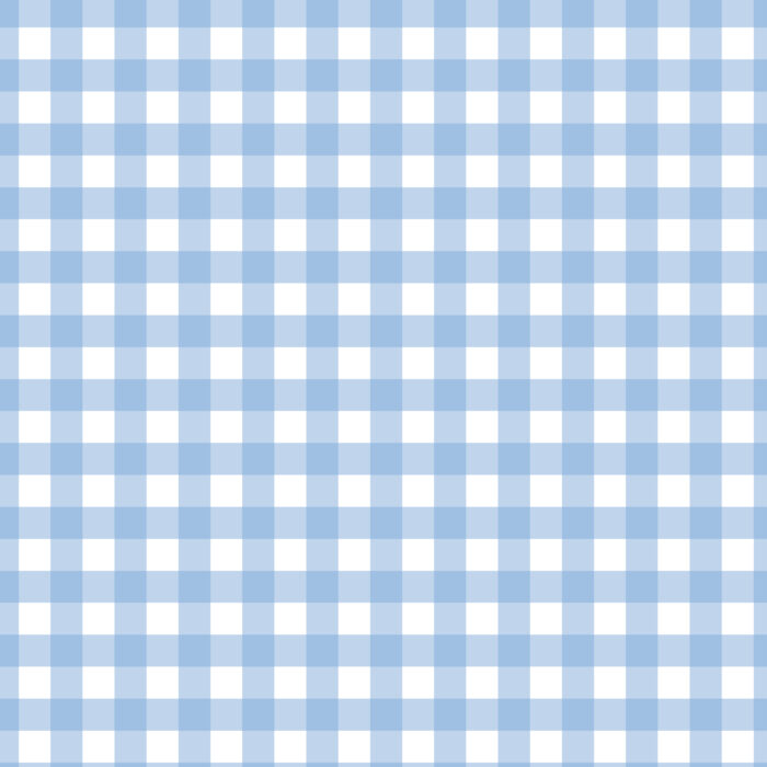 Tissu Imprimé Vichy 34 Bleu Lavande, 10 tissus au choix