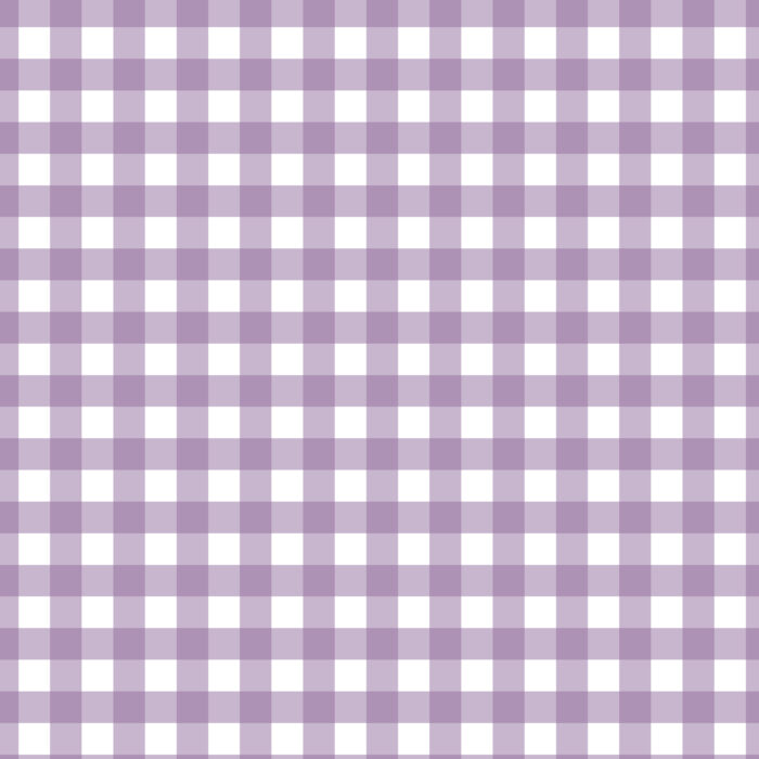 Tissu Imprimé Vichy 44 Violet Bruyere, 10 tissus au choix