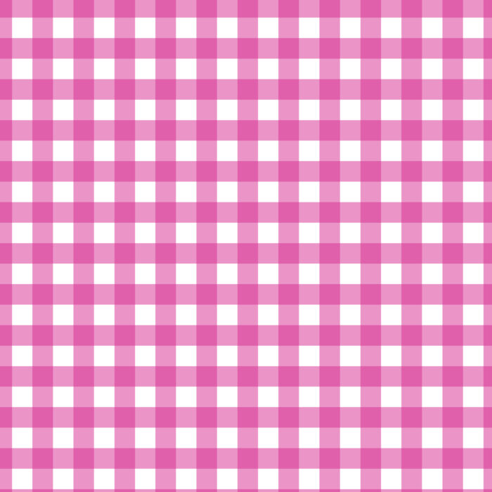 Tissu Imprimé Vichy 54 Rose Fuchsia, 10 tissus au choix