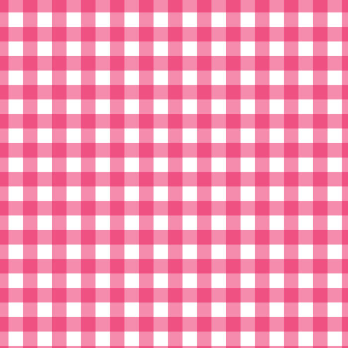 Tissu Imprimé Vichy 66 Rose Framboise, 10 tissus au choix