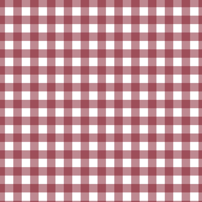 Tissu Imprimé Vichy 67 Rouge Bordeaux, 10 tissus au choix