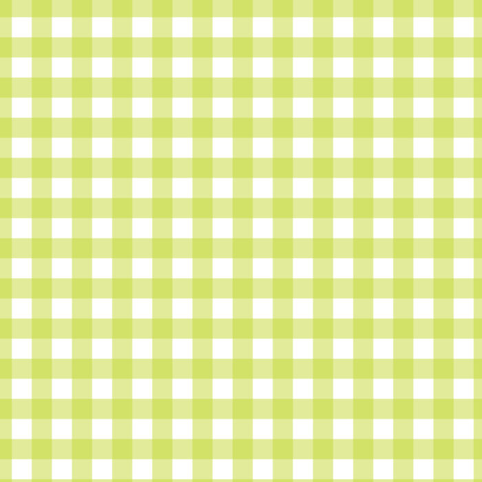 Tissu Imprimé Vichy 09 Vert Lime, 10 tissus au choix