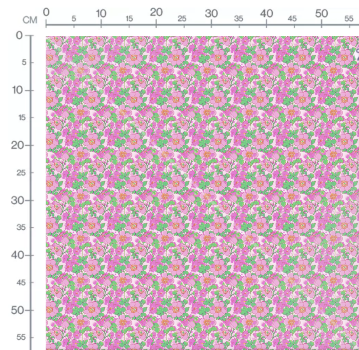 Tissu Fleurs Couleurs Jessie, 10 tissus au choix – Image 2