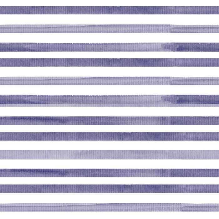 Tissu Imprimé Rayures Aquarelle Bleu Marine, 10 tissus au choix