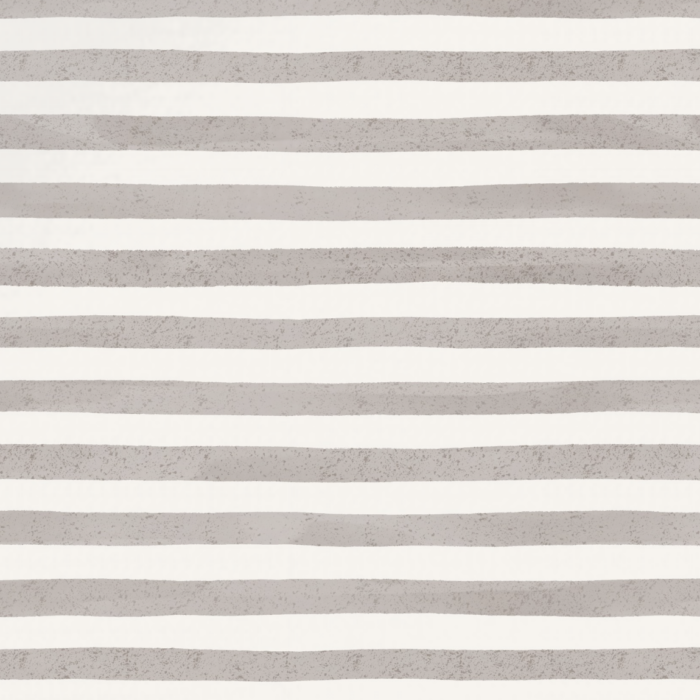 Tissu Imprimé Rayures Aquarelle Gris Crème, 10 tissus au choix