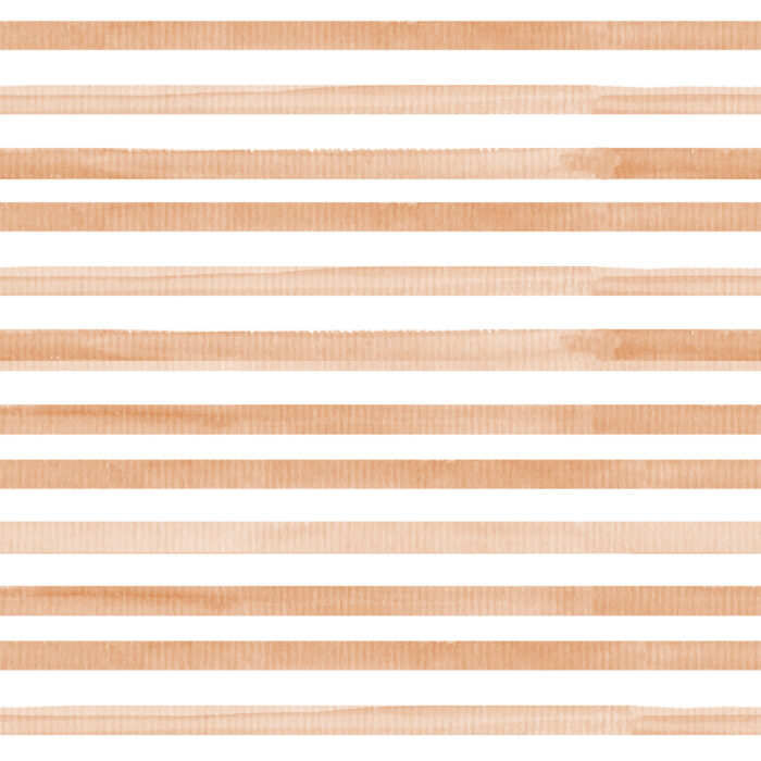 Tissu Imprimé Rayures Aquarelle Marron Clair, 10 tissus au choix