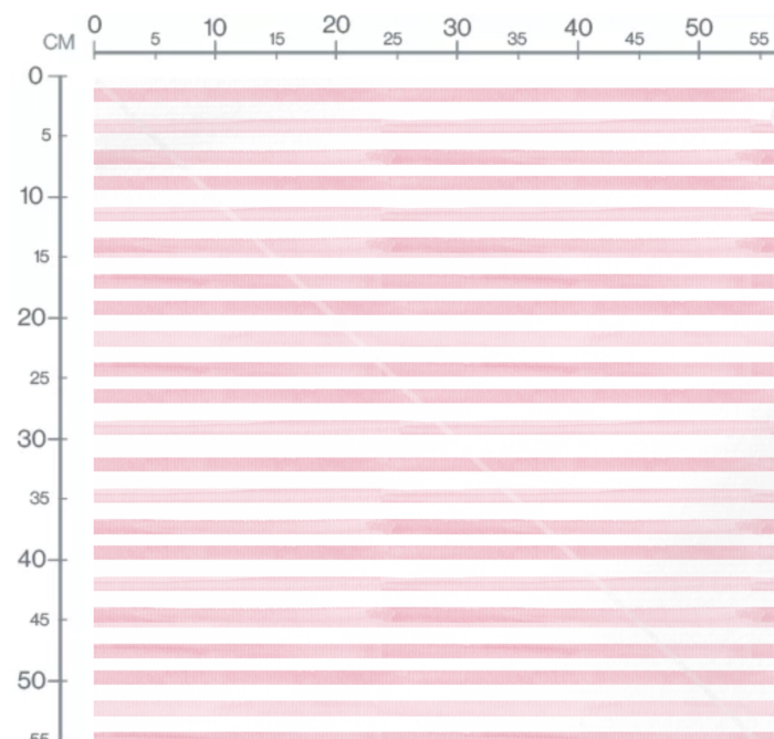 Tissu Imprimé Rayures Aquarelle Rose Petales, 10 tissus au choix – Image 2