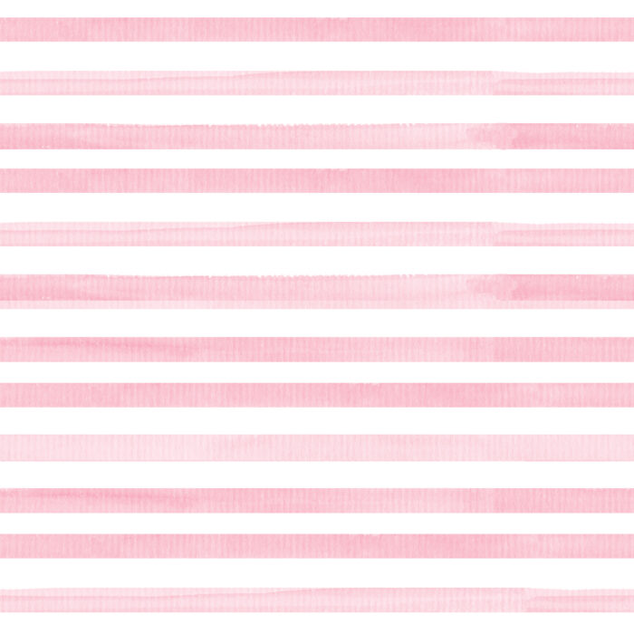 Tissu Imprimé Rayures Aquarelle Rose Petales, 10 tissus au choix