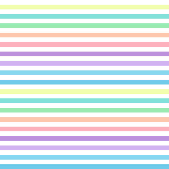 Tissu Imprimé Rayures Couleurs Pastel, 10 tissus au choix
