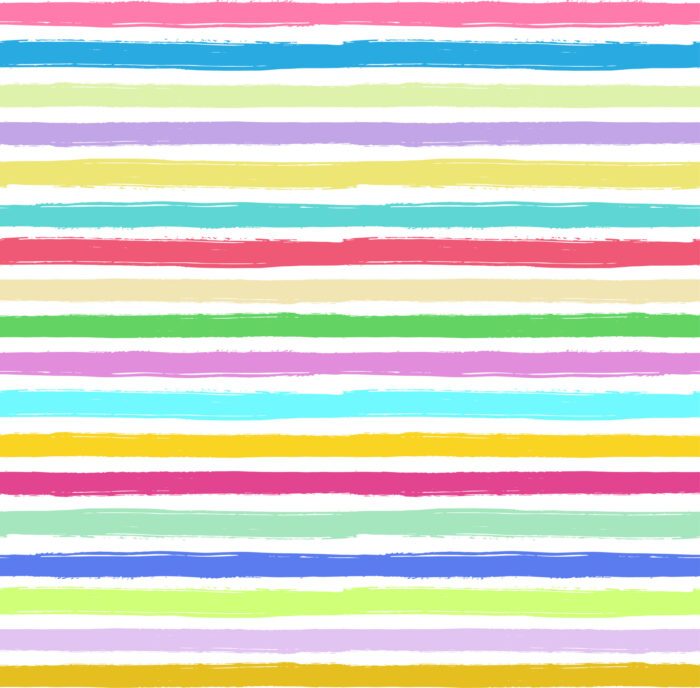 Tissu Imprimé Rayures Crayon Couleurs, 10 tissus au choix