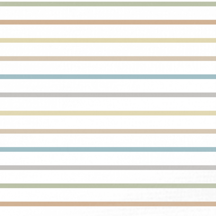 Tissu Imprimé Rayures Fines Bleu et Terre, 10 tissus au choix