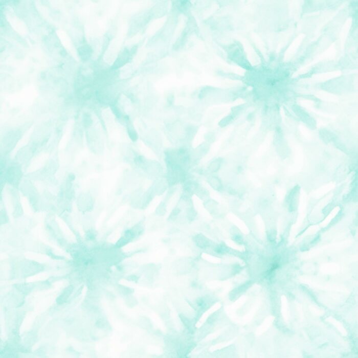 Tissu Tie and Dye Bleu Turquoise, 10 tissus au choix
