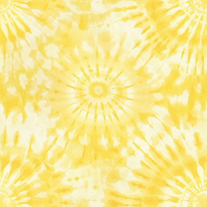 Tissu Tie and Dye Jaune, 10 tissus au choix