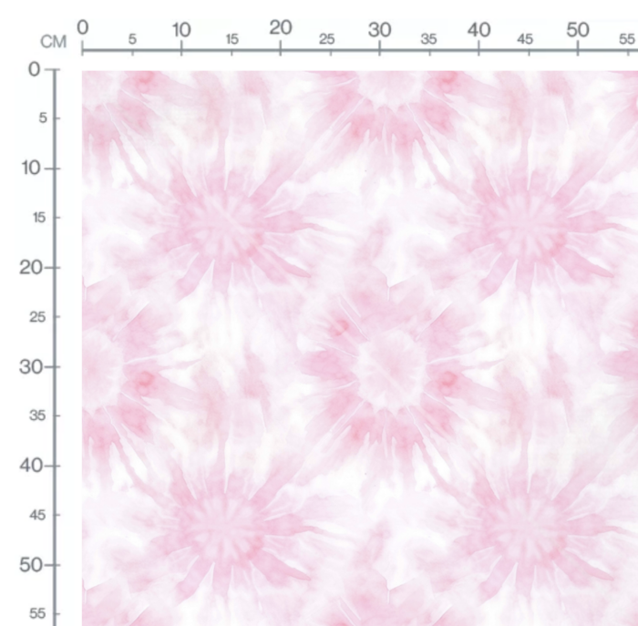 Tissu Tie and Dye Rose Bonbon, 10 tissus au choix – Image 2