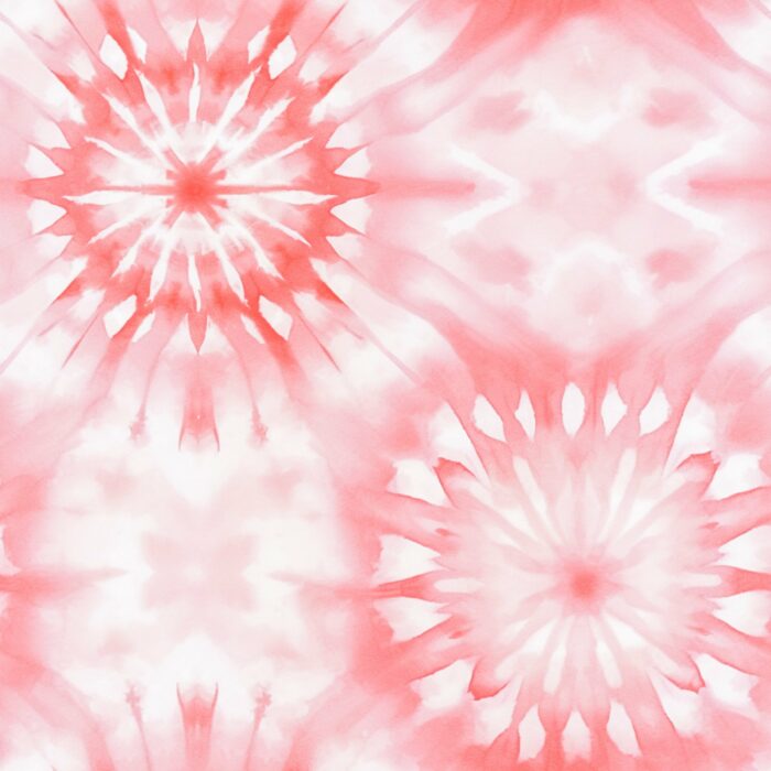 Tissu Tie and Dye Rose Framboise, 10 tissus au choix