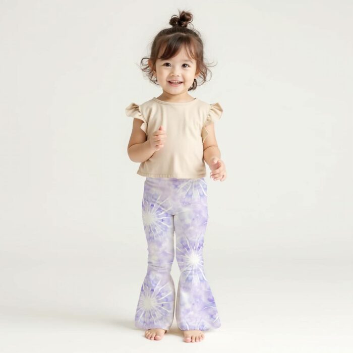 Tissu Tie and Dye Violet Lavande, 10 tissus au choix – Image 3