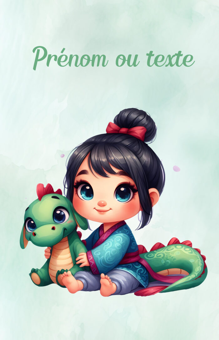Panneau Couverture Princesse Dragon