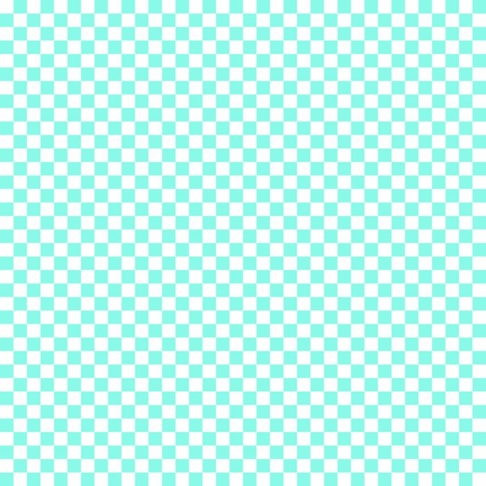 Tissu Imprimé Damier 24 Bleu Neon, 10 tissus au choix