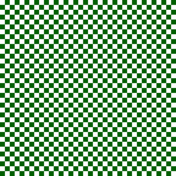 Tissu Imprimé Damier 32 Vert Sapin, 10 tissus au choix