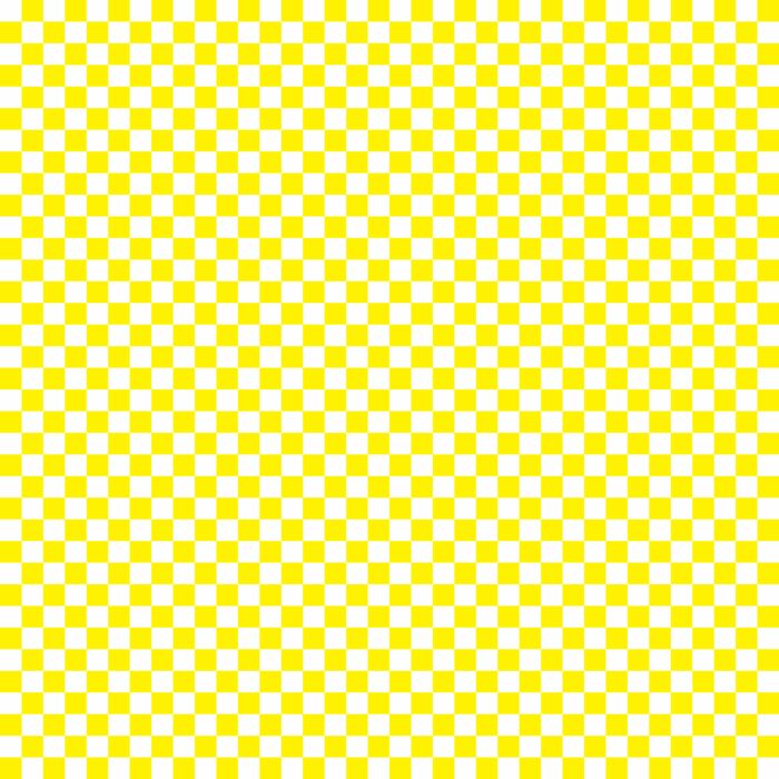 Tissu Imprimé Damier 43 Jaune, 10 tissus au choix