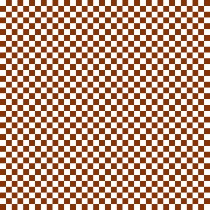 Tissu Imprimé Damier 51 Marron, 10 tissus au choix