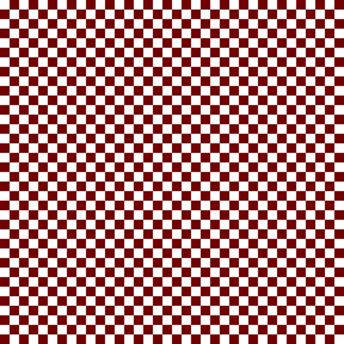 Tissu Imprimé Damier 52 Rouge Bordeaux, 10 tissus au choix
