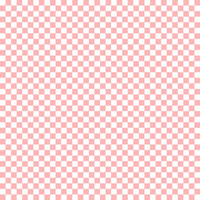 Tissu Imprimé Damier 80 Rose Pastel, 10 tissus au choix