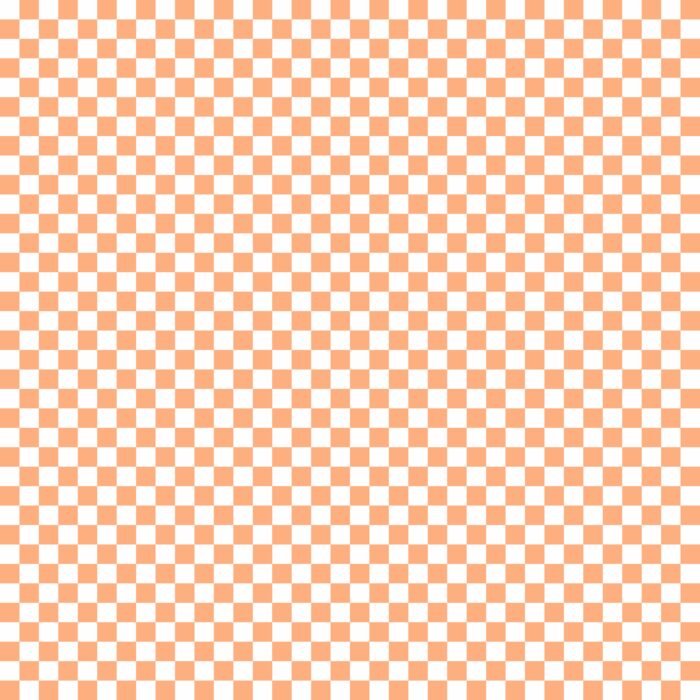 Tissu Imprimé Damier 86 Peche, 10 tissus au choix